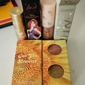 ColourPop Gold and Brown Lipstick Collection